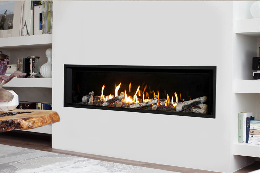 Valor Gas Fireplaces Family Image