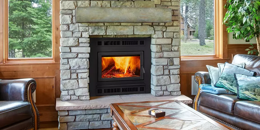 Pioneer III Wood Fireplace