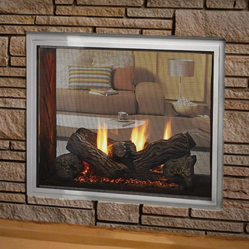 Fortress See-Through Gas Fireplace