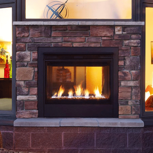 Twilight Modern Gas Fireplace