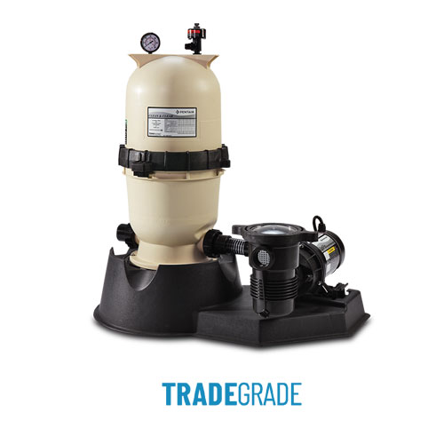Clean & Clear® Aboveground Cartridge Filter System - TradeGrade