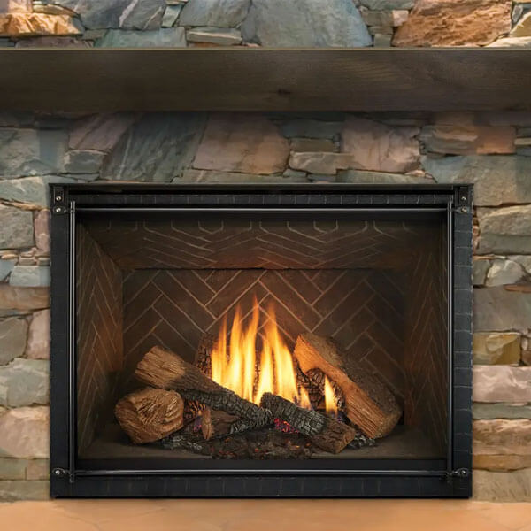 8K 42 Gas Fireplace - DV