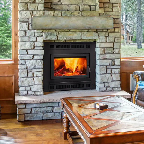 Pioneer III Wood-Burning Fireplace