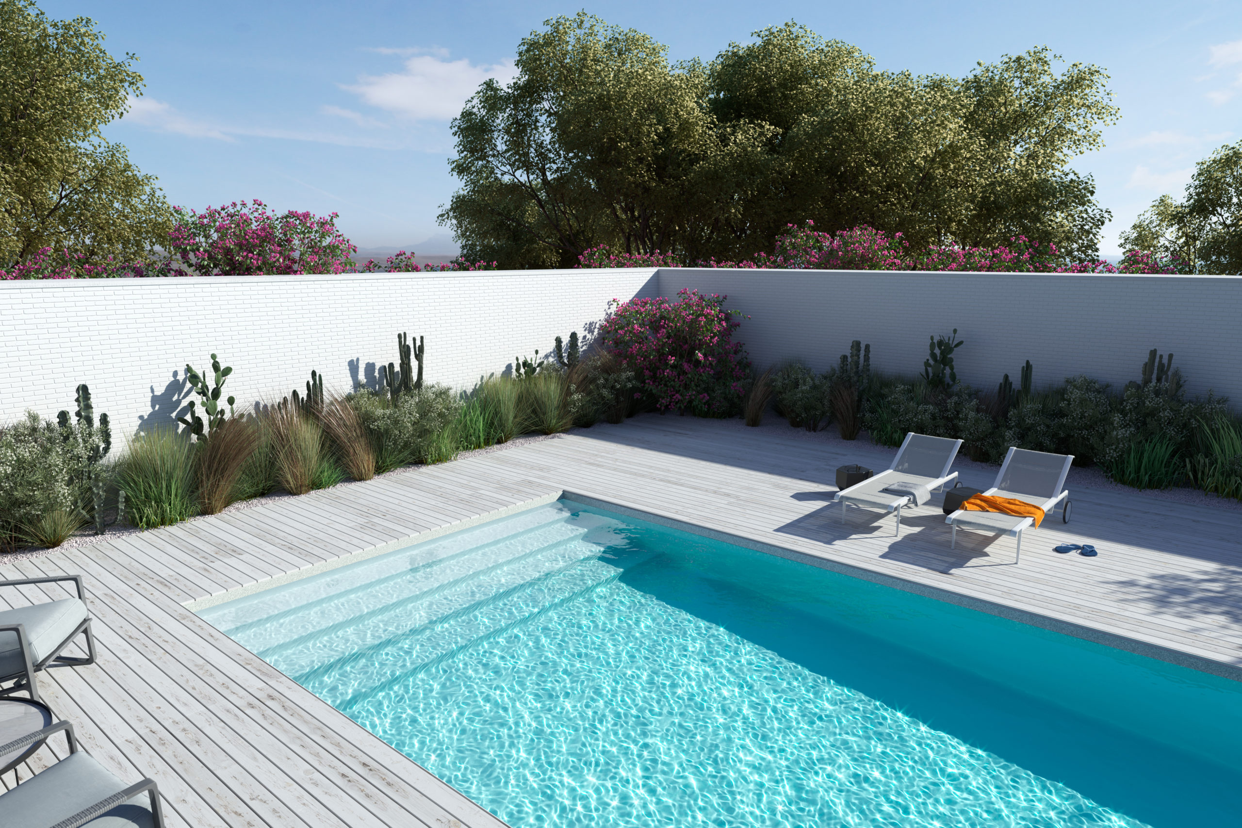 6 Creative Backyard Pool Landscaping Ideas